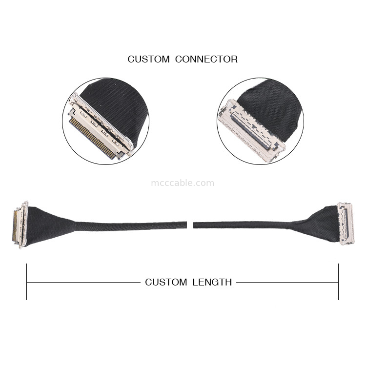 20679 0,4 mm Pitch 20pin 30pin 40pin 50pin Micro conector coaxial Dirección horizontal