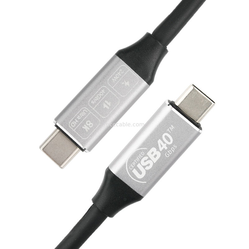 Cable de extensión de alta velocidad del usb, tipo-c del USB al tipo-c 4,0, 40Gbps del USB
