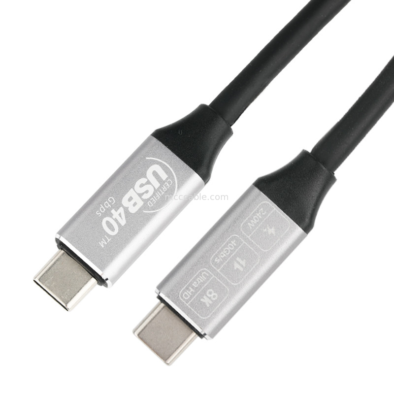 Cable de extensión de alta velocidad del usb, tipo-c del USB al tipo-c 4,0, 40Gbps del USB