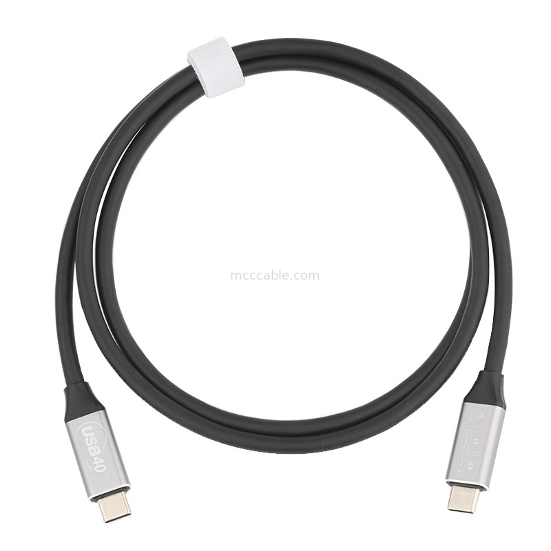 Cable de extensión de alta velocidad del usb, tipo-c del USB al tipo-c 4,0, 40Gbps del USB