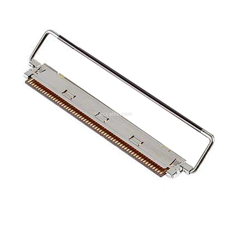 60P  CAF 20858-060T-01 0,4 mm Pitch, tipo de acoplamiento horizontal Conector de enchufe FPC con bloqueo mecánico