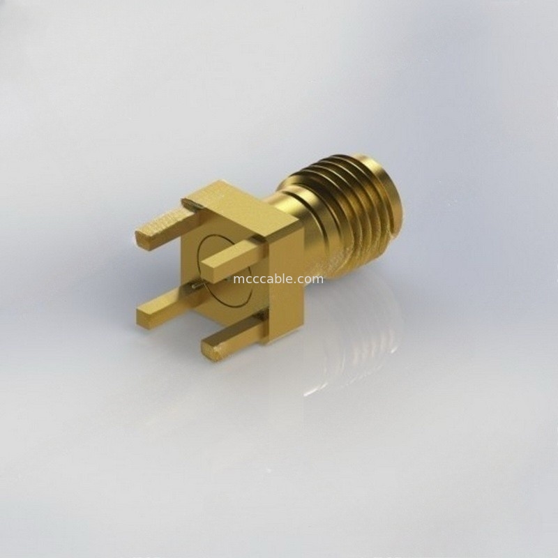 Conector recto DC - 67 gigahertz del RF del cobre 1.85-KHD a prueba de polvo para militar/el espacio aéreo