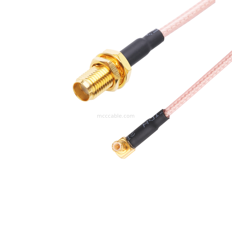 Cable coaxial de la asamblea de cable Rg316 al cable de alta velocidad del samtec del conector ROHS del Rf