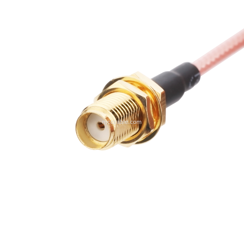 Cable coaxial de la asamblea de cable Rg316 al cable de alta velocidad del samtec del conector ROHS del Rf