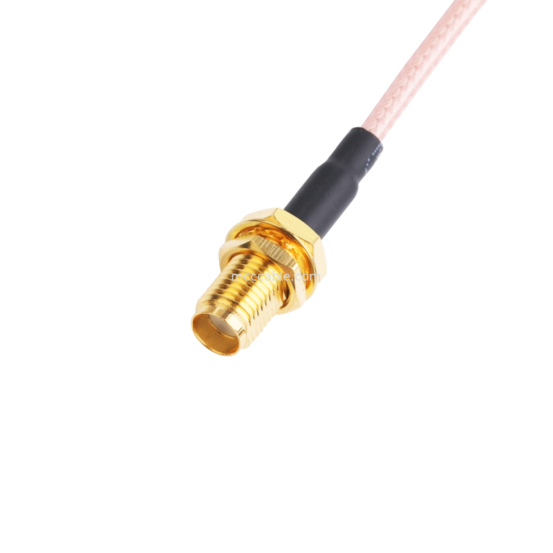 Cable coaxial de la asamblea de cable Rg316 al cable de alta velocidad del samtec del conector ROHS del Rf