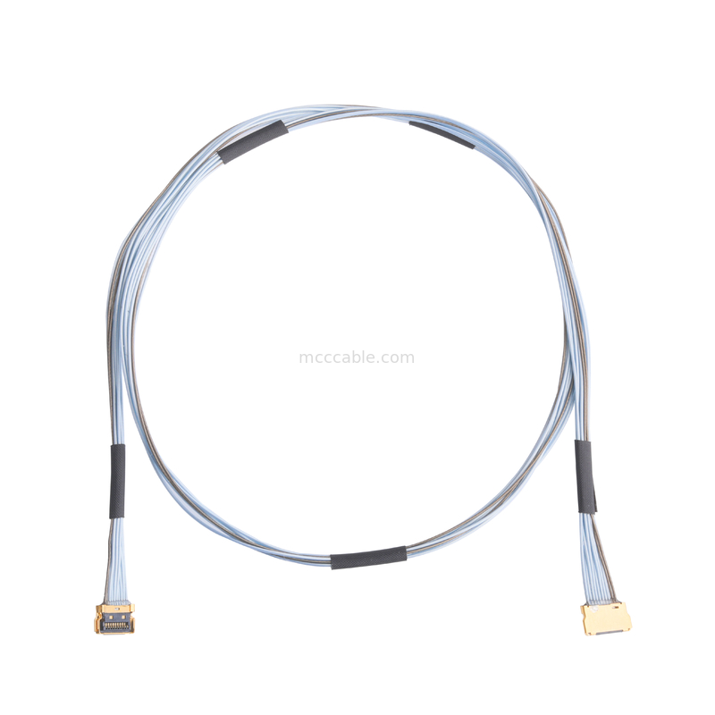 CABLE LVDS 10P 0,35mm Pitch 20857-010T-01 CABLE DE ensamblaje para el cable de micro-coax para el cable de conexión de cable