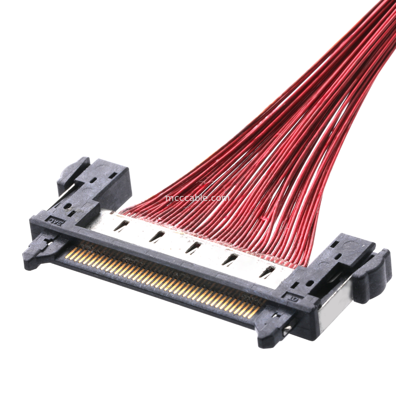 Asamblea de cable del LCD Lvds JAE FI-RE41CL al arnés de cable de Molex de la echada del FI RE41CL 0.3m m