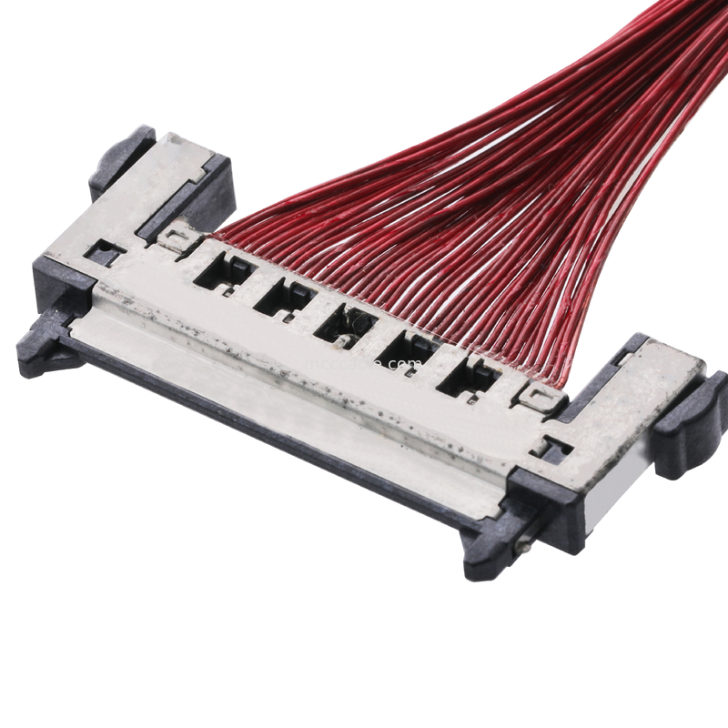 Asamblea de cable del LCD Lvds JAE FI-RE41CL al arnés de cable de Molex de la echada del FI RE41CL 0.3m m