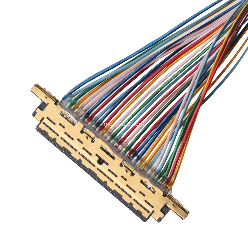 Tipo C USB 3.0 a 20453-230T-03 Cables hechos para medir el conector coaxial a Micro USB