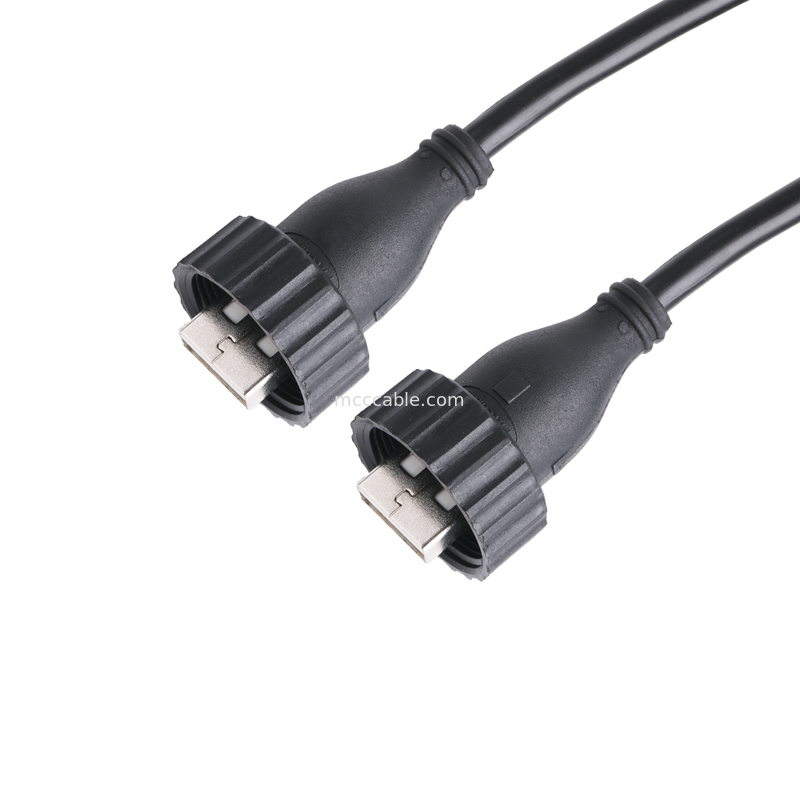 Tipo tipo masculino masculino A A USB2.0 del tipo de USB2.0 A un cable del conector industrial