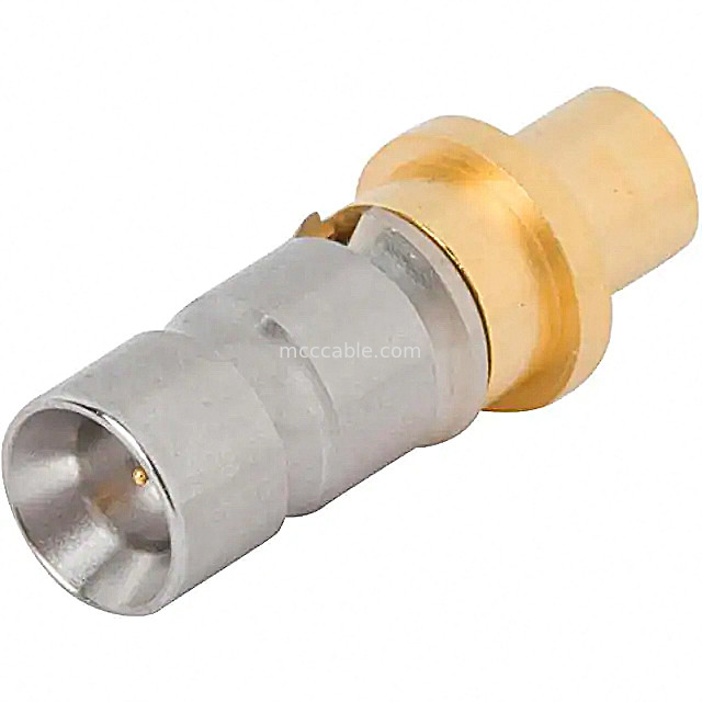 El ST del conector coaxial SMPM de Amphenol 3211-60350 RF enchufa el tipo