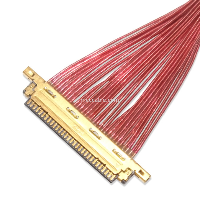 SGC EDP LVDS Cable coaxial 0.5mm Pitch 20453-330t-13 a 20453-340t-13 30P 40P personalizar OEM / ODM