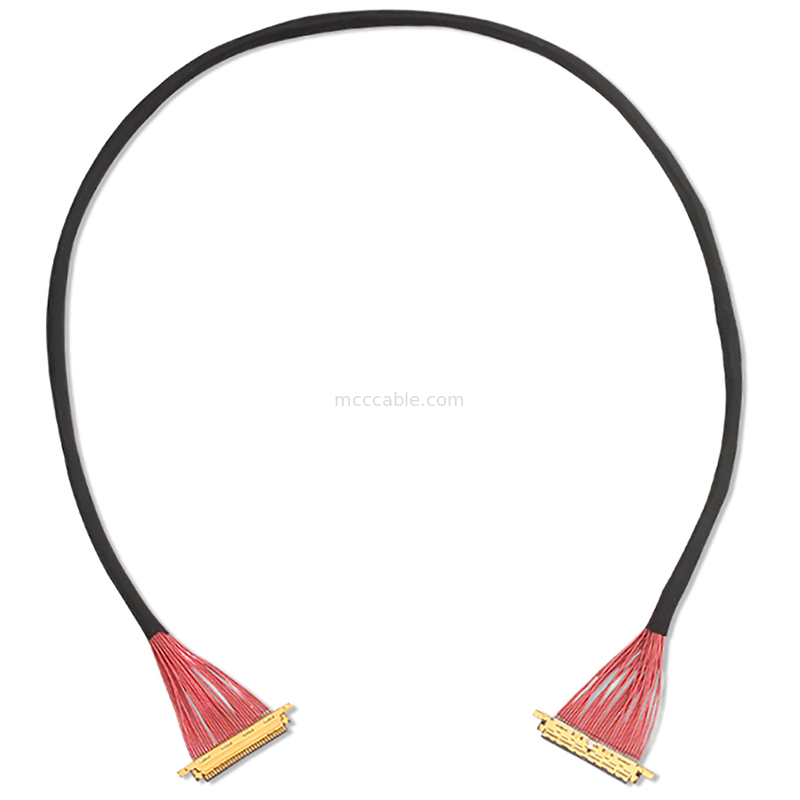 SGC EDP LVDS Cable coaxial 0.5mm Pitch 20453-330t-13 a 20453-340t-13 30P 40P personalizar OEM / ODM