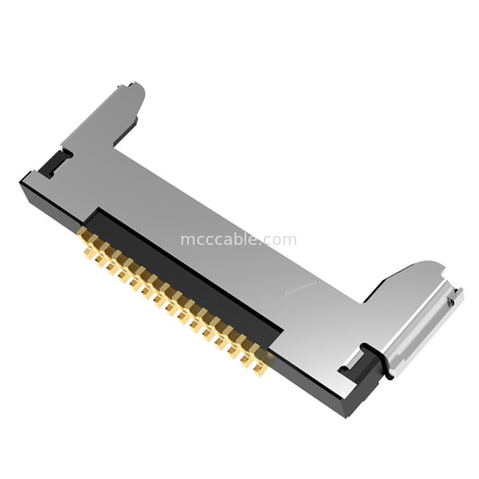 15pin Micro Cable Coaxial Ensamblaje20345-015T-32R 0,4 mm de ancho Conector micro-coaxial tipo de apareamiento horizontal