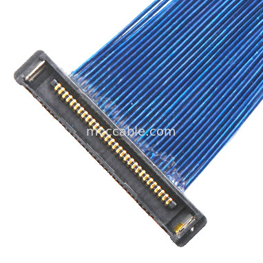 Conector micro de la exhibición de 30 del Pin de la informática  de cable coaxial lvds de la asamblea 20380-R30T-06