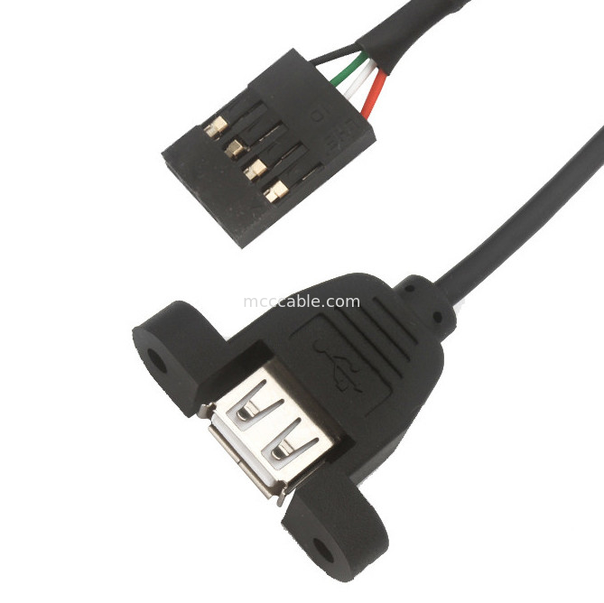 Puerto femenino de alta velocidad del cable de extensión del Usb de 3M de la CHINO TECNOLOGÍA solo para la transferencia de datos