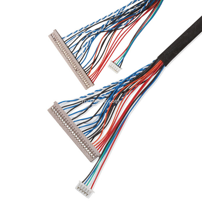 250V 20 Pin Lvds Cable  Df 14 a Df14 para el conector de la exhibición de los lvds del ordenador portátil