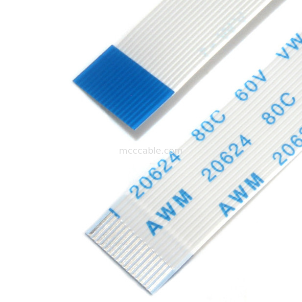 16 echada del cable AWM 0,5 del Pin 20628 FFC FPC para el conector de la exhibición de los lvds de la conexión del PWB