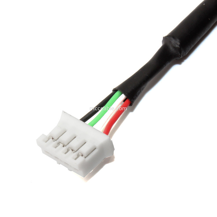 echada 4 Pin Wire Harness, conector de 2m m de la exhibición de 51004 de Molex de cable lvds de la asamblea