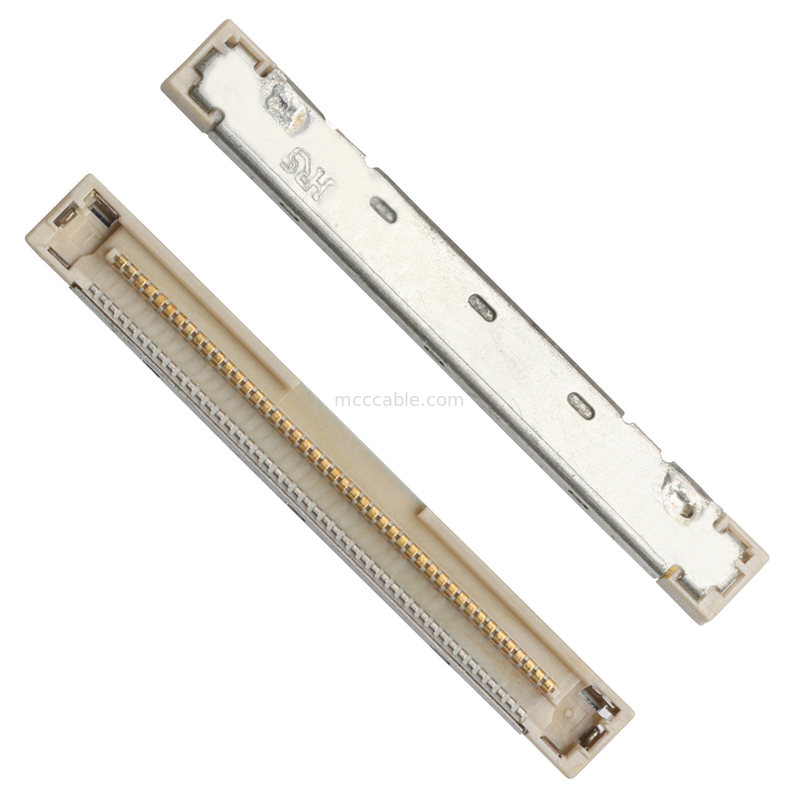 Conector micro de la exhibición de 46 del AWG 42 del AWG del cable coaxil DF36 40P 0.4SD 150M M lvds de la longitud