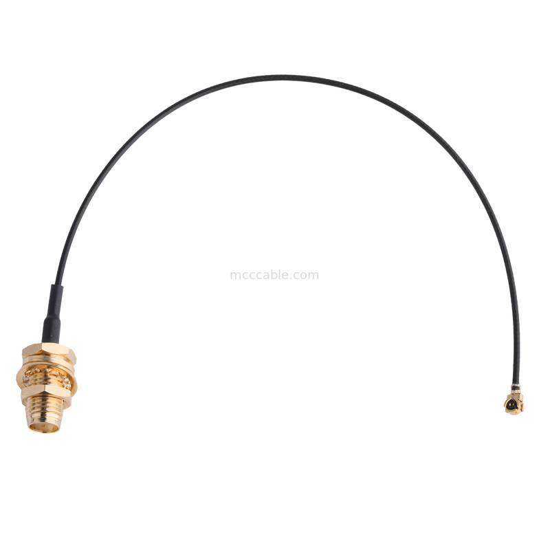 Adaptadores de conector OEM ODM RF Conector de cable coaxial Adaptador SMA-F-Jack para enchufe personalizado