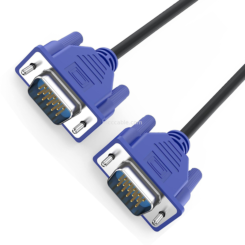 Varón al conector de cable flexible plano masculino de cinta para el monitor de computadora de la TV