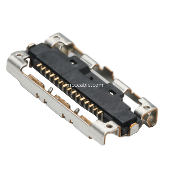 Conector de ensamblaje de cables microcoaxiales de 15 pines  LVDS EDP DF36A-15S-0.4V