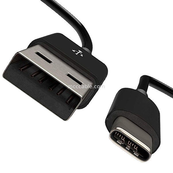 USB Tipo C a USB 2.0 USB C Cable de datos de alta velocidad 0,5 metros