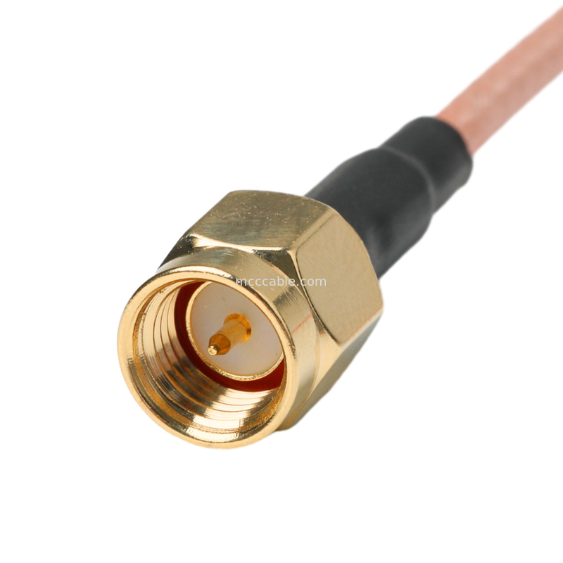 Oem / Odm Rg316 conector de cable Sma conector de mamparo femenino a conector directo masculino