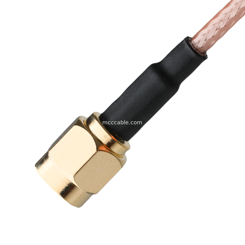 Oem / Odm Rg316 conector de cable Sma conector de mamparo femenino a conector directo masculino