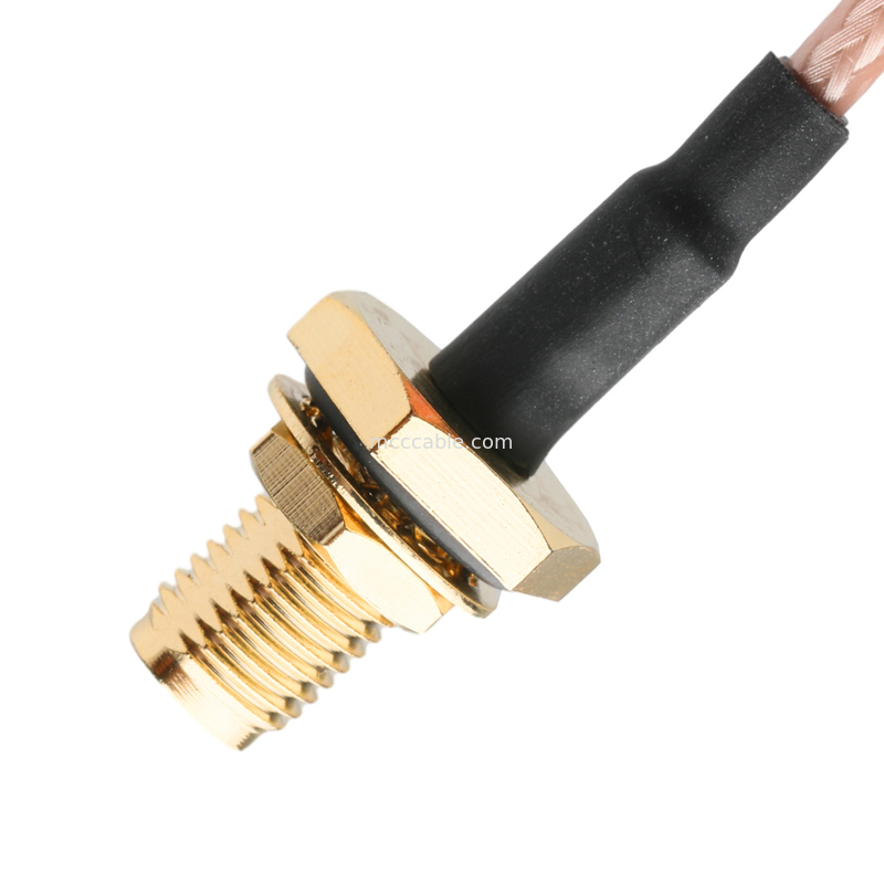 Oem / Odm Rg316 conector de cable Sma conector de mamparo femenino a conector directo masculino