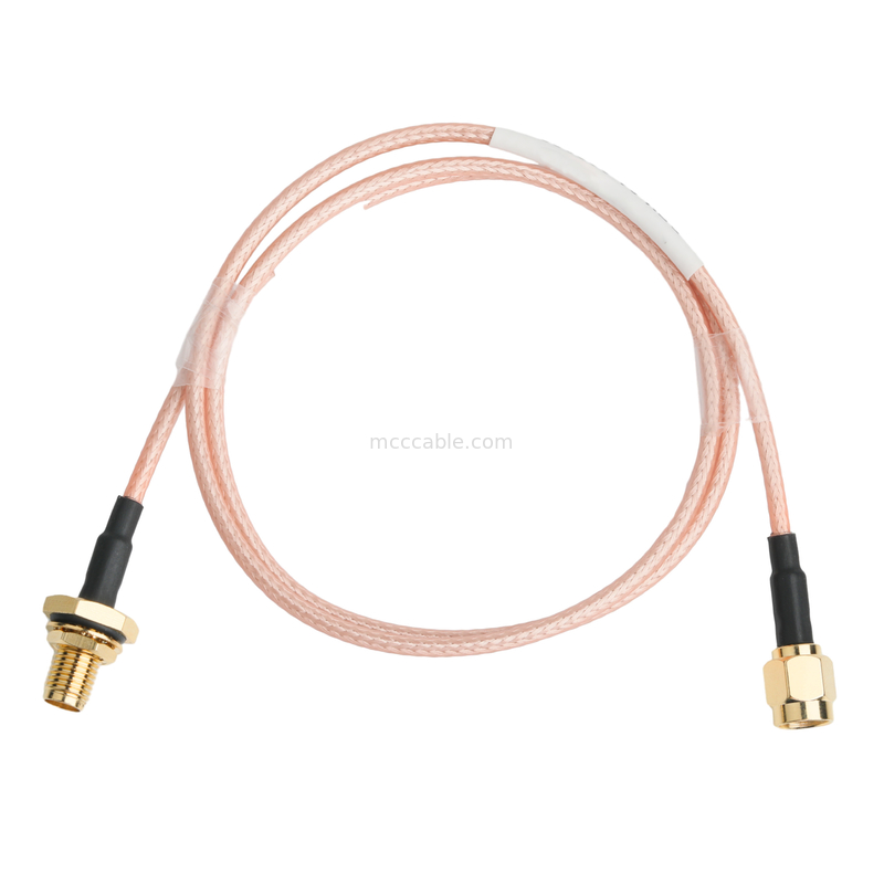 Oem / Odm Rg316 conector de cable Sma conector de mamparo femenino a conector directo masculino