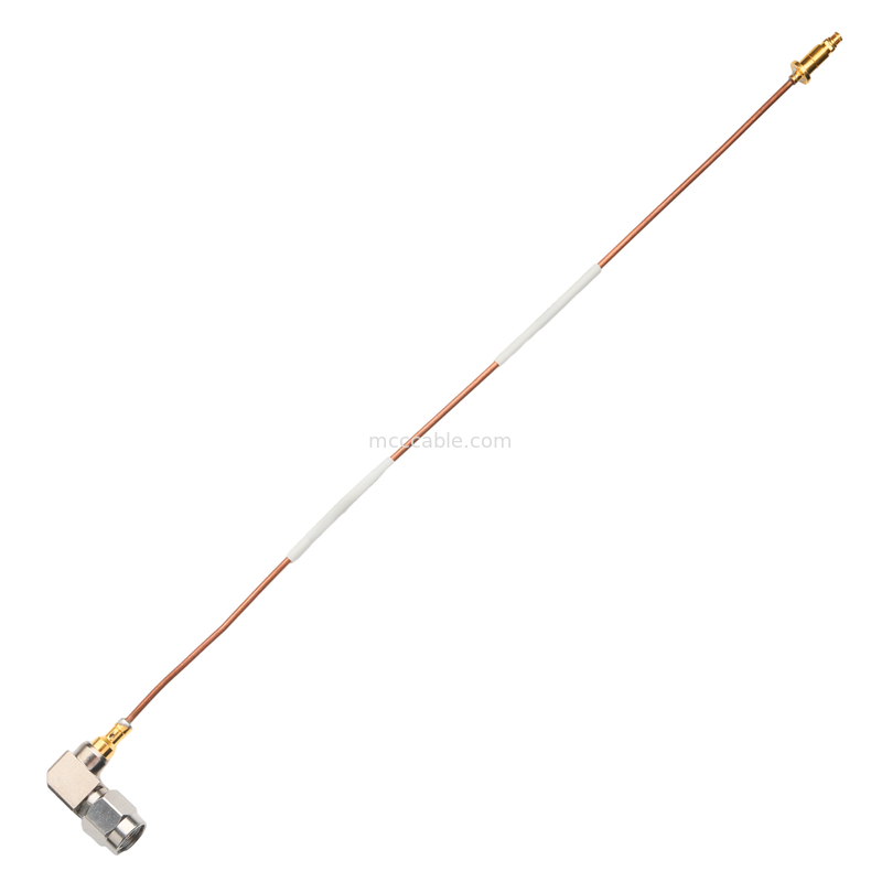 Vita 67 Smpm cable coaxial recto semirrígido conector de conexión de ángulo derecho Sro47