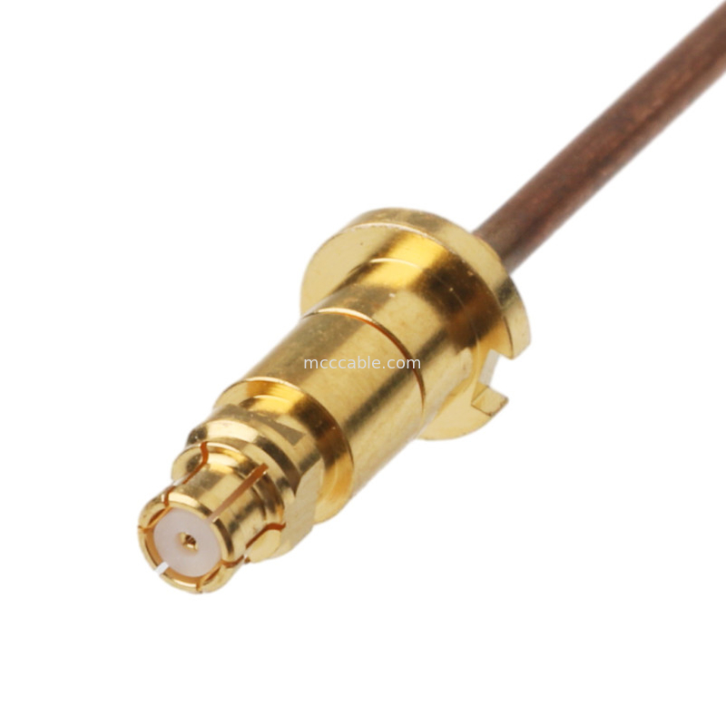 Vita 67 Smpm cable coaxial recto semirrígido conector de conexión de ángulo derecho Sro47