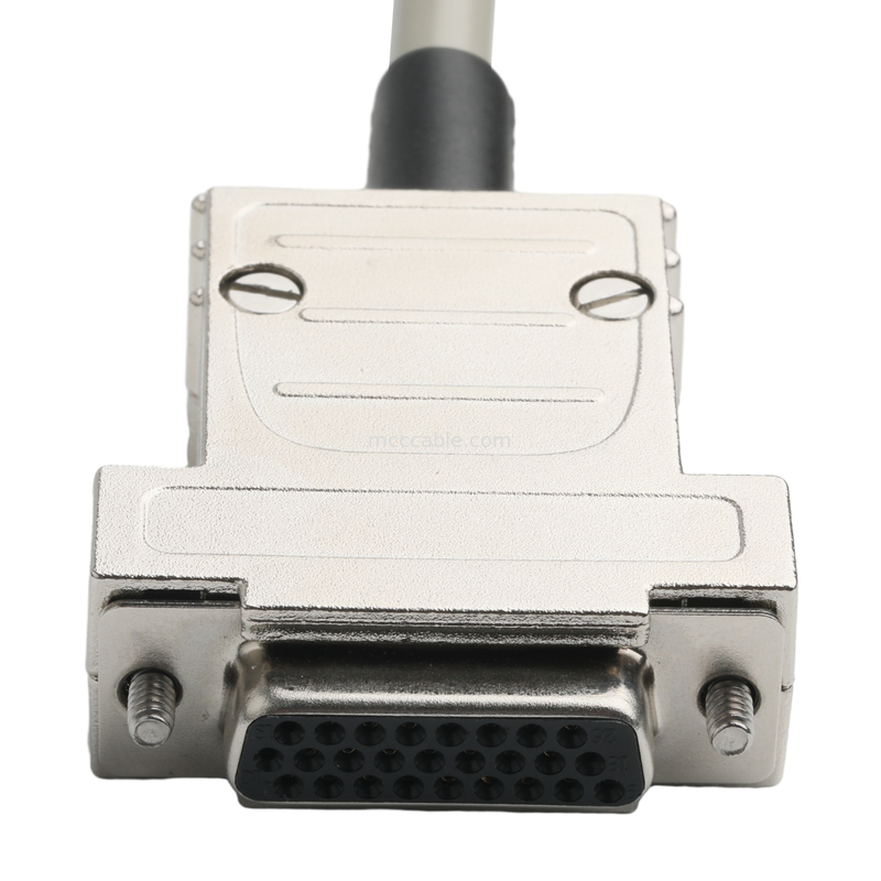 Hd D-Sub a Mdr Conector de conector de cable 14p*28 Awg Od 7.0mm Jack de PVC Beige