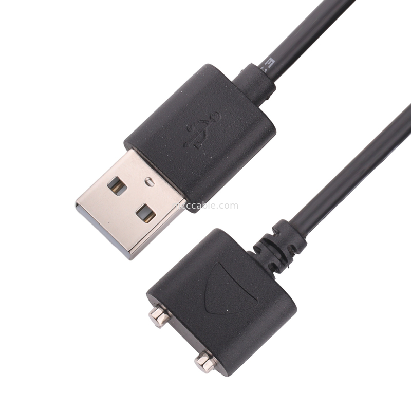 Conector magnético para USB 2.0 A / M 4p Ld Penatural Hf Blanco Pvc 45p Rohs