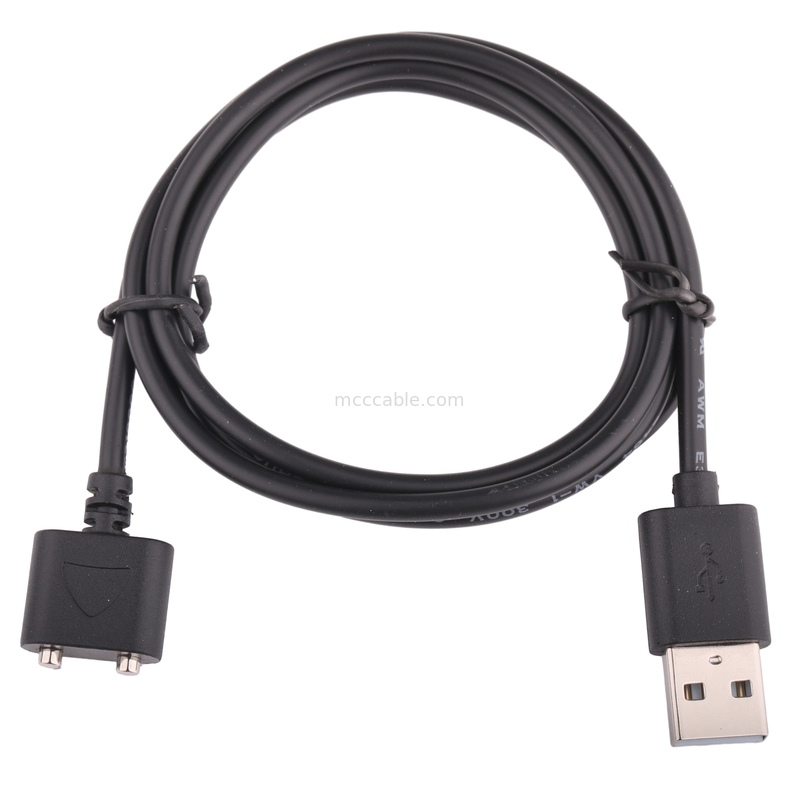 Conector magnético para USB 2.0 A / M 4p Ld Penatural Hf Blanco Pvc 45p Rohs
