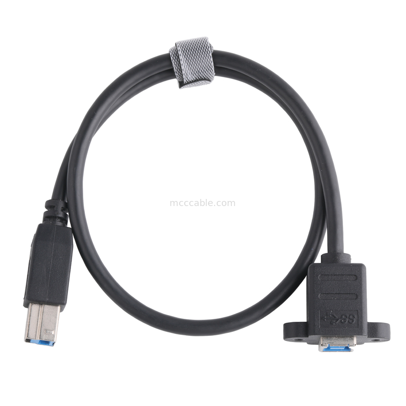 Conector de cable de impresora Plug and Play USB 3.0 B de hombre a mujer USB 3.0 Bm a Bf