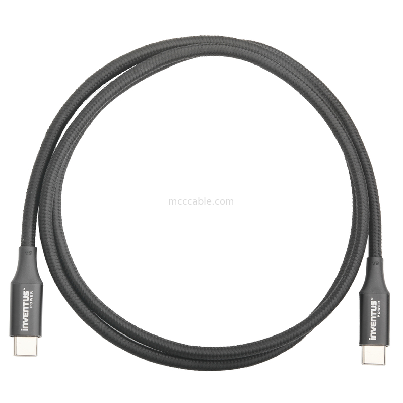 Cable de extensión de alta velocidad USB tipo C a USB tipo C con malla trenzada