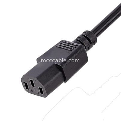 Bs 1363 a C13 Cordón eléctrico para calentadores de agua