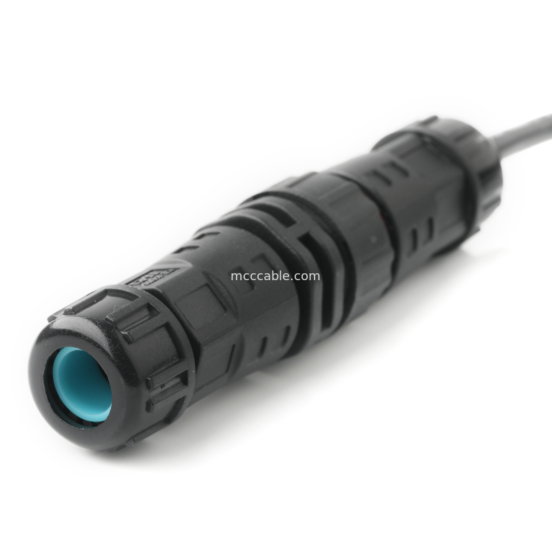 Conector impermeable de cable ROHS M20 macho a JST PHR-6 alambre UL2464 24AWGX5C OEM / ODM