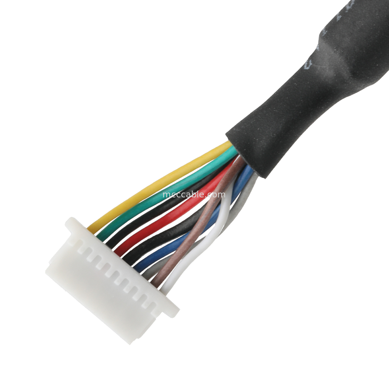 IP67 Conector impermeable M16 Femenino a SH1.0 9P UL 2464 28AWG*4PR+AEB Cable ROHS