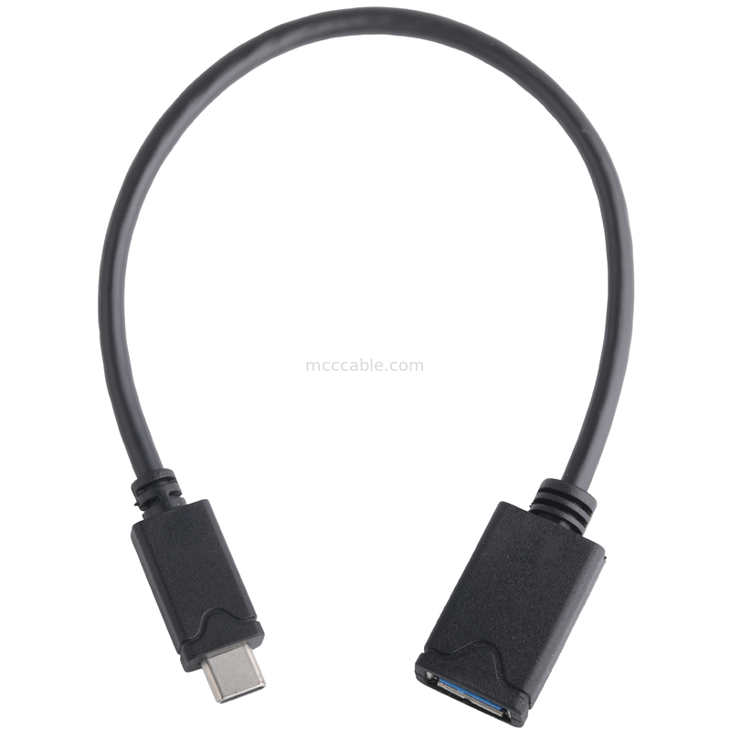 Adaptadores de conector Rohs USB Adaptador de cable Tipo C masculino USB - Tipo A femenino OEM / ODM personalizar
