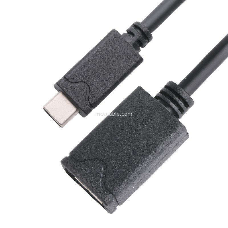 Adaptadores de conector Rohs USB Adaptador de cable Tipo C masculino USB - Tipo A femenino OEM / ODM personalizar