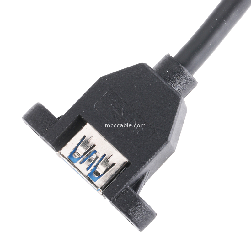 USB 3.0 Panel frontal placa base 19/20 Pin Cable a USB Adaptador de separación femenino Conector de extensión
