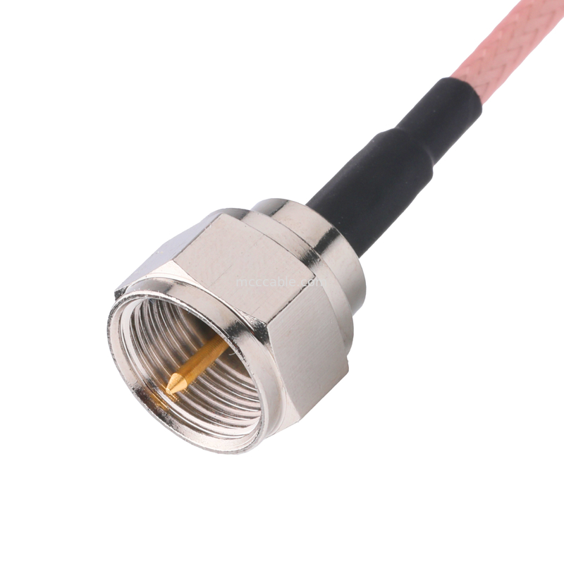 RG179 Cable coaxial de 75 ohm TE 5415226-1 para AMPHENOL CONNEX 222114-10 OEM / ODM