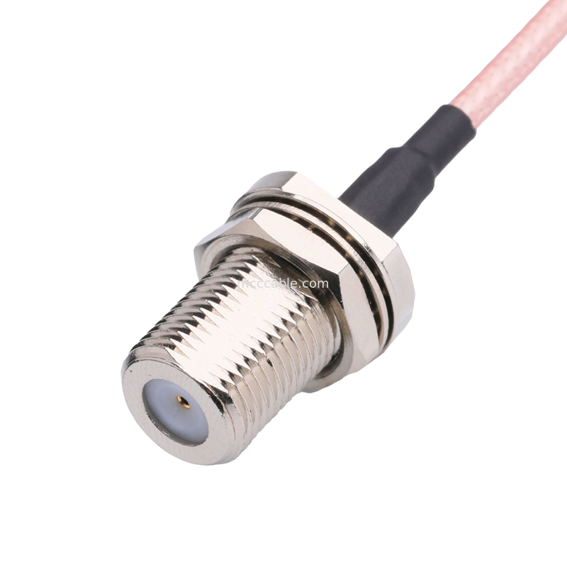 RG179 Cable coaxial de 75 ohm TE 5415226-1 para AMPHENOL CONNEX 222114-10 OEM / ODM