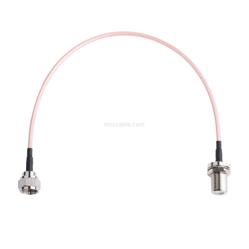 RG179 Cable coaxial de 75 ohm TE 5415226-1 para AMPHENOL CONNEX 222114-10 OEM / ODM