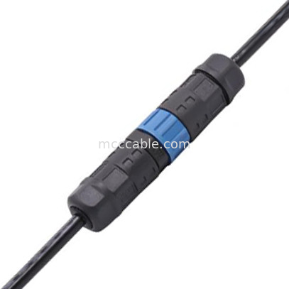M15 Conector circular industrial de 2 pines y 3 pines M15 Conector de ensamblaje de tipo soldadura IP67