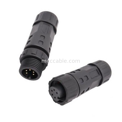 Fabrica Mini M12 8Pin Conector circular a prueba de agua enchufe de cable Industrial IP67 grado de protección a prueba de agua hombre / mujer